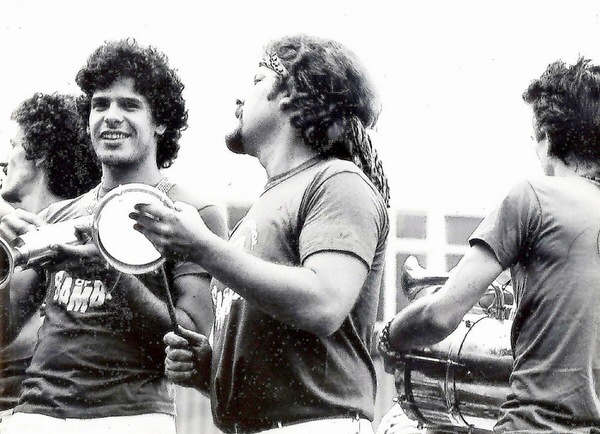 Bosco de Oliveria, Bill Lucas, Alan Hayman, Dawson Miller from London School of Samba - photo credit: Lito Soto
